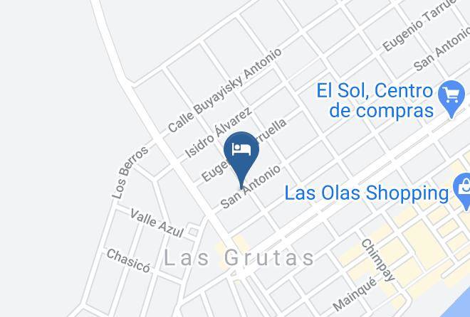 San Antonio Oeste - Hotel Acantilado Maps