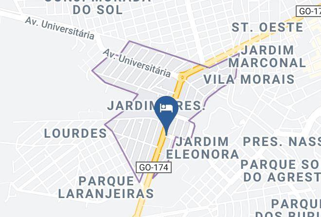 Rio Verde - Hotel Acanto Maps