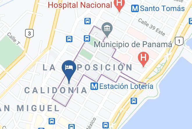 Calidonia - Hotel Acapulco Maps
