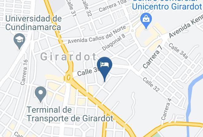 Girardot - Hotel Acapulco Girardot Maps