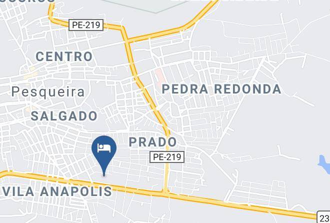 Pesqueira - Hotel Acaua Maps