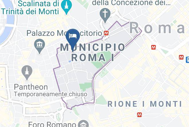 Rome - Hotel Accademia Maps