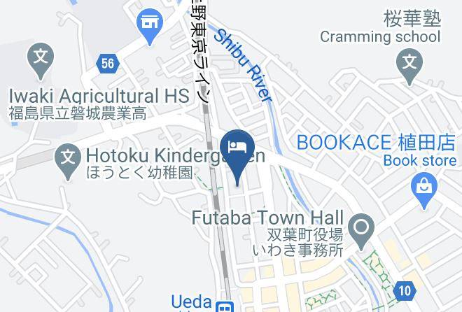 Iwaki City - Hotel Access Maps