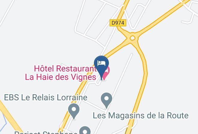 Meurthe Et Moselle - Hotel Accueil Maps