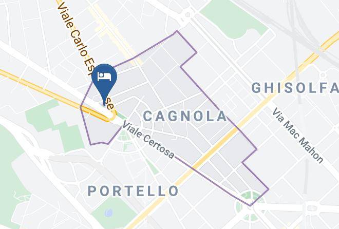 Milan - Hotel Accursio Maps