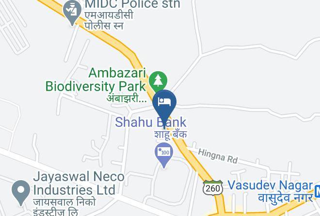 Nagpur - Hotel Ace Inn Maps