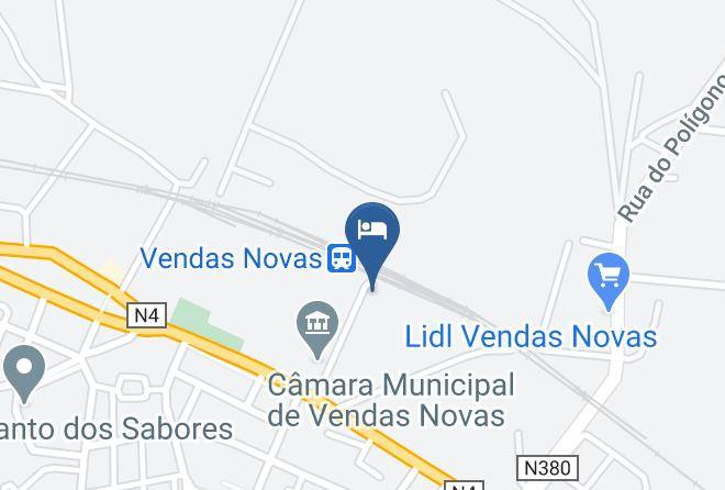 Vendas Novas - Hotel Acez Maps