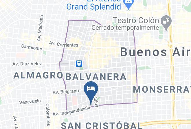 Autonomous City Of Buenos Aires - Hotel Acis Maps