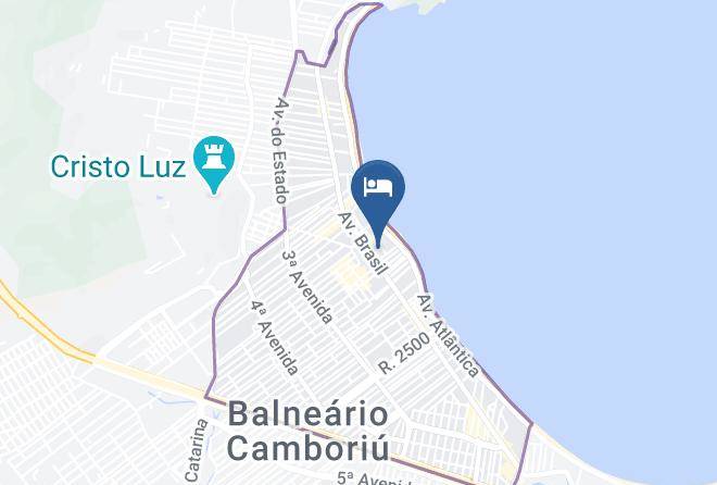 Balneario Camboriu - Hotel Acores Maps
