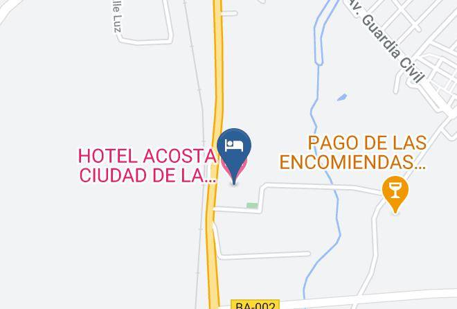 Badajoz - Hotel Acosta Ciudad De La Musica Maps