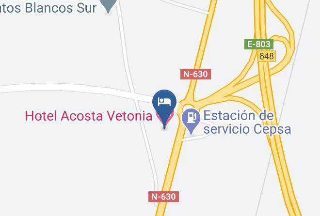 Badajoz - Hotel Acosta Vetonia Maps
