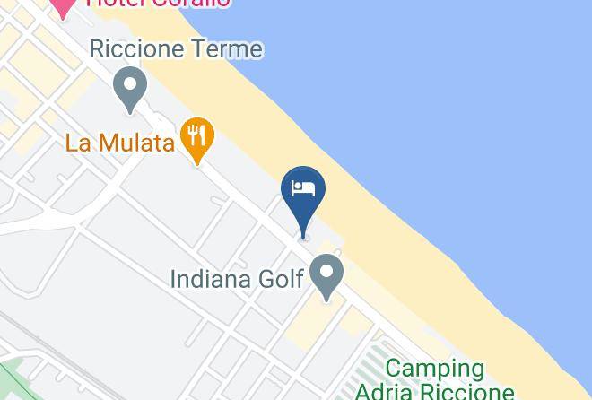 Rimini - Hotel Acquamarina Maps