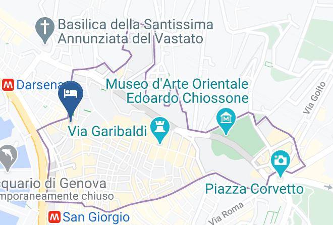 Genoa - Hotel Acquario Maps