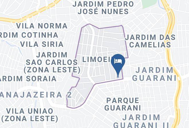 Sao Paulo Vila Jacui - Hotel Acropole Maps