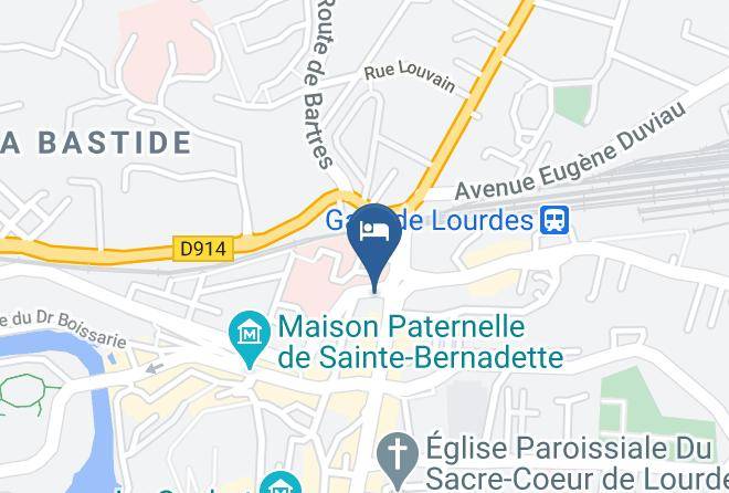 Hautes Pyrenees - Hotel Acropolis Maps