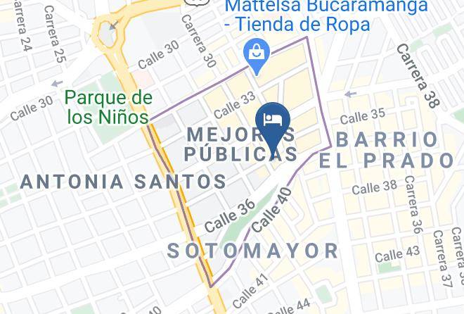 Bucaramanga - Hotel Acuarela Ltda Maps