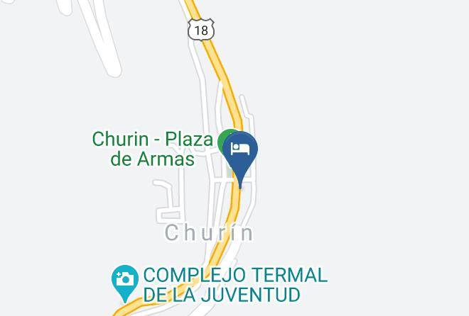Oyon - Hotel Acuario Churin Maps