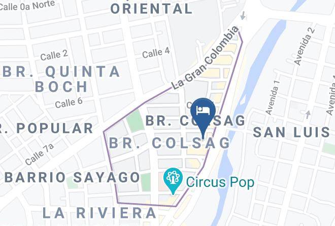 Cucuta - Hotel Acuarius Maps