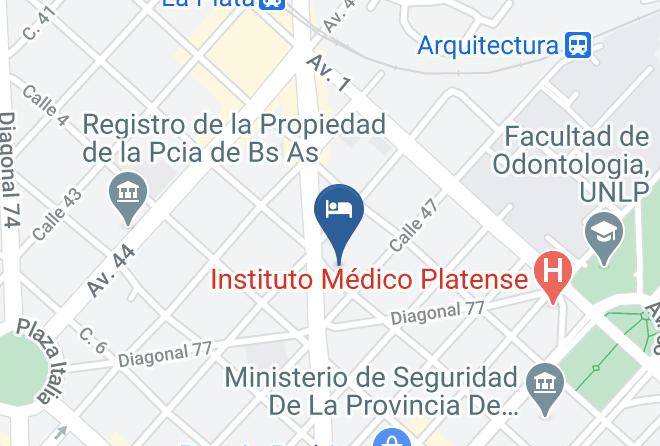 La Plata - Hotel Acuarius Maps