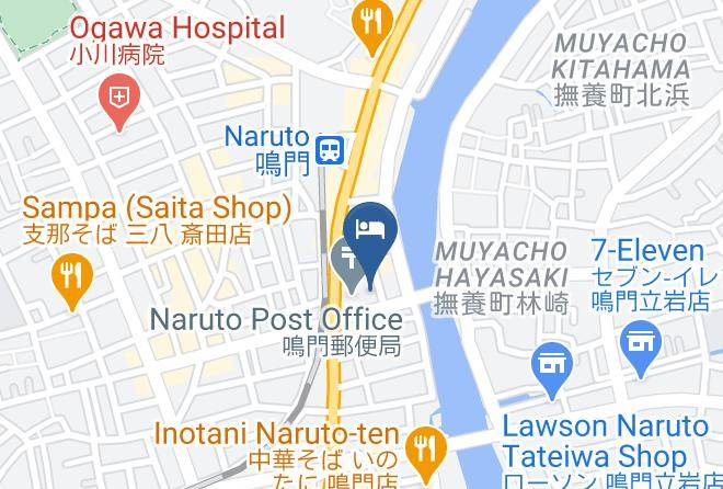 Naruto City - Hotel Ad Inn Naruto Maps