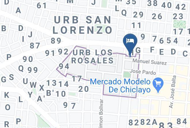 Chiclayo - Hotel Ada Maps