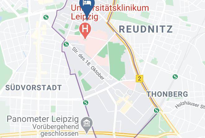 Leipzig - Hotel Adagio 3 Sterne Garnihotel Maps