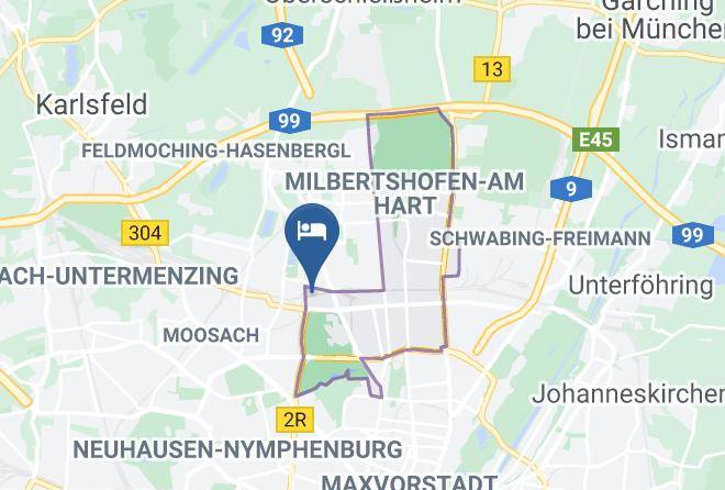 Munich District - Hotel Adagio Access Munchen City Olympiapark Maps