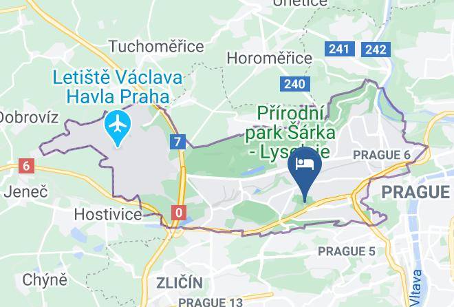 Prague - Hotel Adalbert Maps