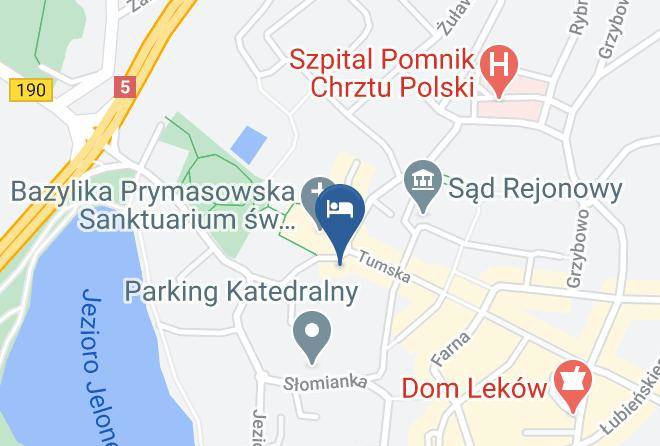 Gnieznienski - Hotel Adalbertus Maps