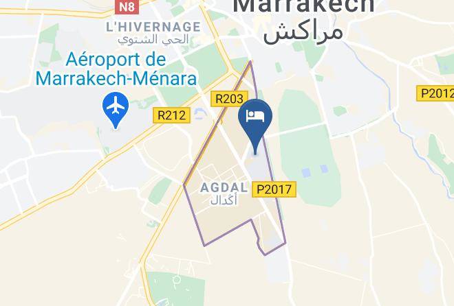 Marrakesh - Adam Park Marrakech Hotel & Spa Maps