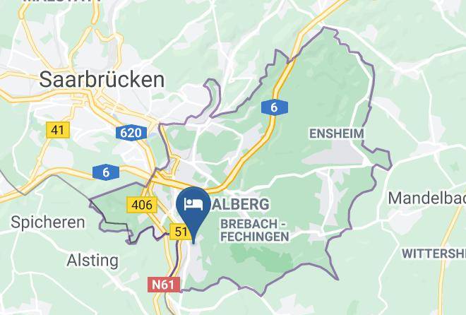 Saarbrucken - Hotel Adam Maps