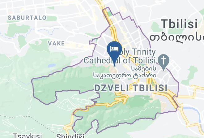 Tbilisi - Hotel Adamo Maps