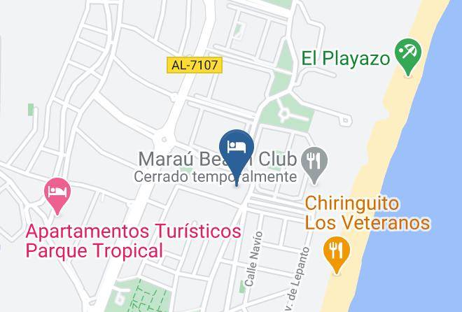 Almeria - Hotel Adaria Vera Maps