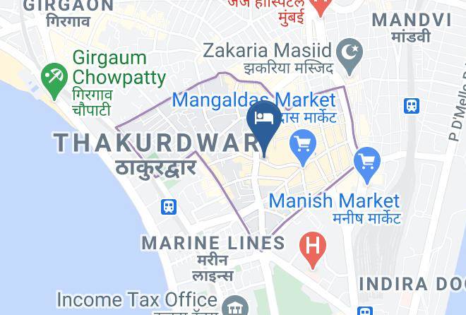 Mumbai - Hotel Adarsh Palace Maps