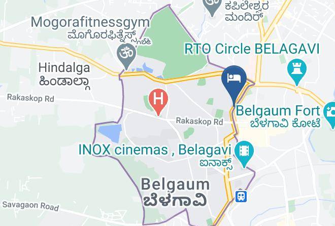 Belgaum - Hotel Adarsha Palace Maps