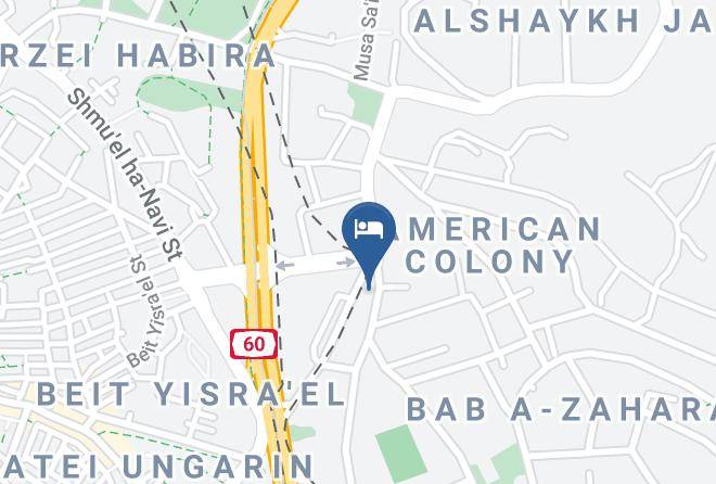 East Jerusalem - Hotel Addar Maps