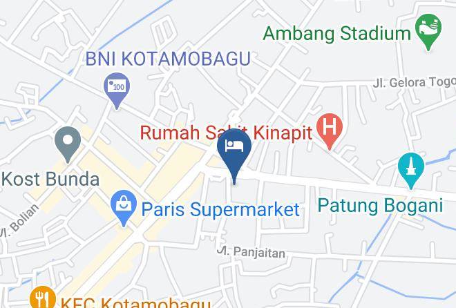 Bolaang Mongondow Regency - Hotel Ade Irma Kotamobagu Maps