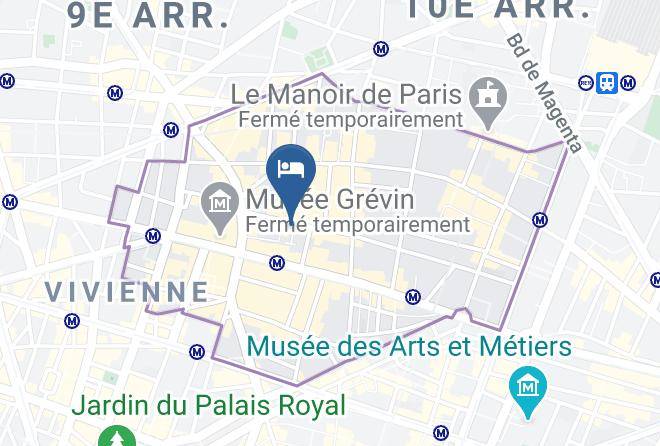Paris - Hotel Adele & Jules Maps