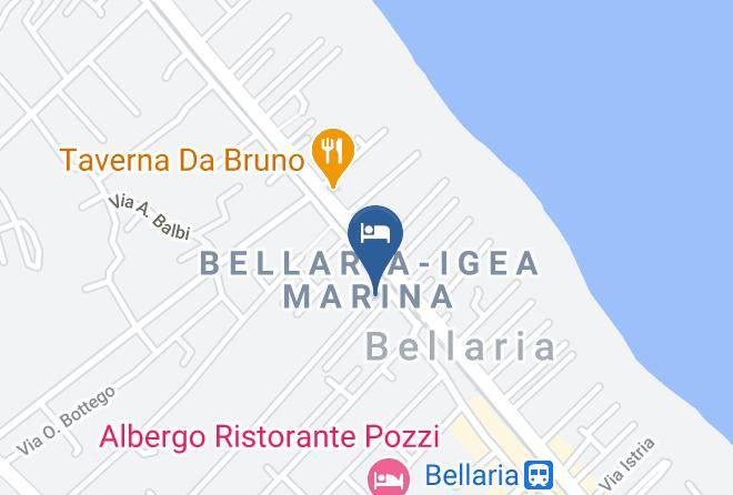 Rimini - Hotel Adele Maps