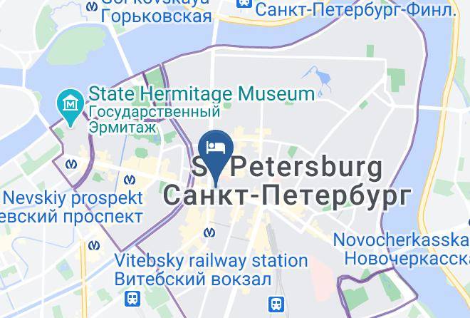 Saint Petersburg - Hotel Adelia Maps