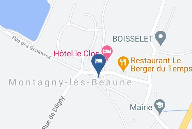 Cote D Or - Hotel Adelie Maps
