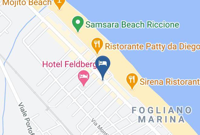 Rimini - Hotel Adelphi Maps