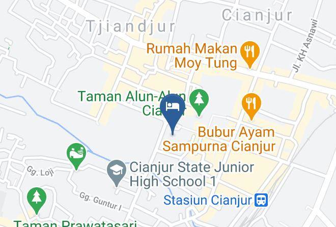 Cianjur Regency - Hotel Aden Cianjur Maps