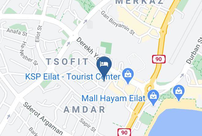 Eilat - Hotel Adi Maps