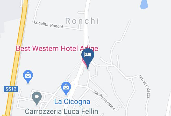 Trento - Hotel Adige Srl Maps