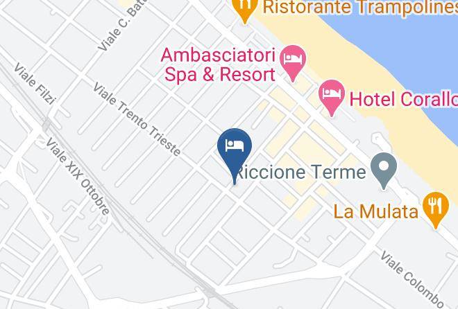 Rimini - Hotel Adigrat Riccione Maps