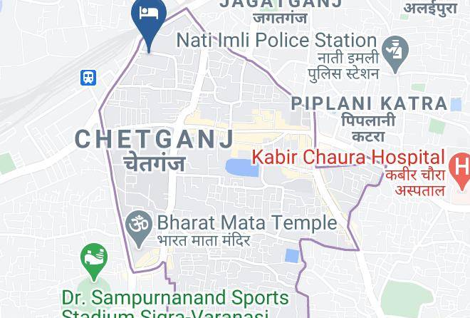 Varanasi - Hotel Aditya Inn Maps