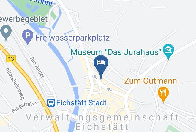 Eichstatt - Hotel Adler Maps