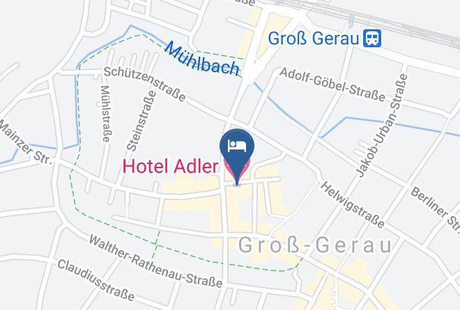 Gros Gerau - Hotel Adler Gmbh Maps