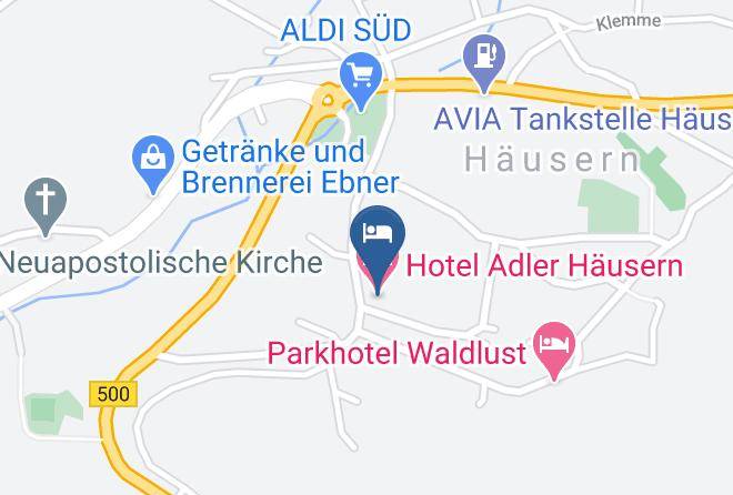 Waldshut - Hotel Adler Hausern Maps